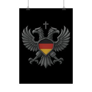 German Double Headed Eagle Poster
