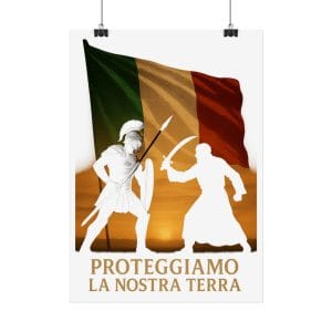 Proteggiamo La Nostra Terra Poster