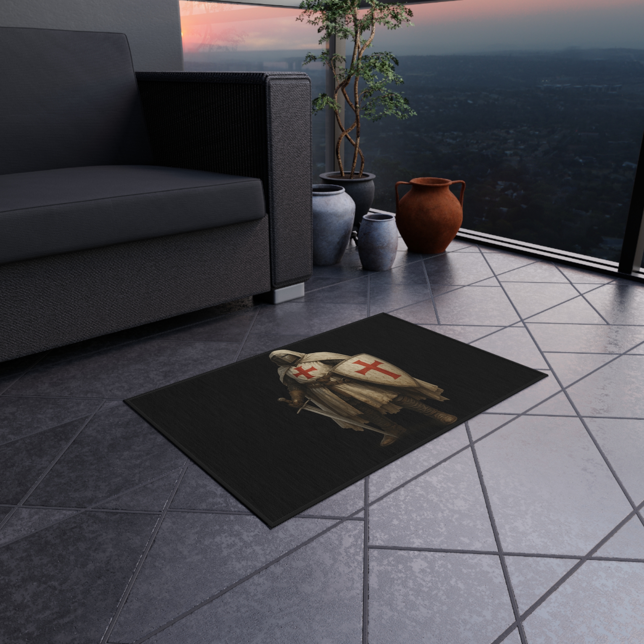Spanish Knight Outdoor Rug - Image 3