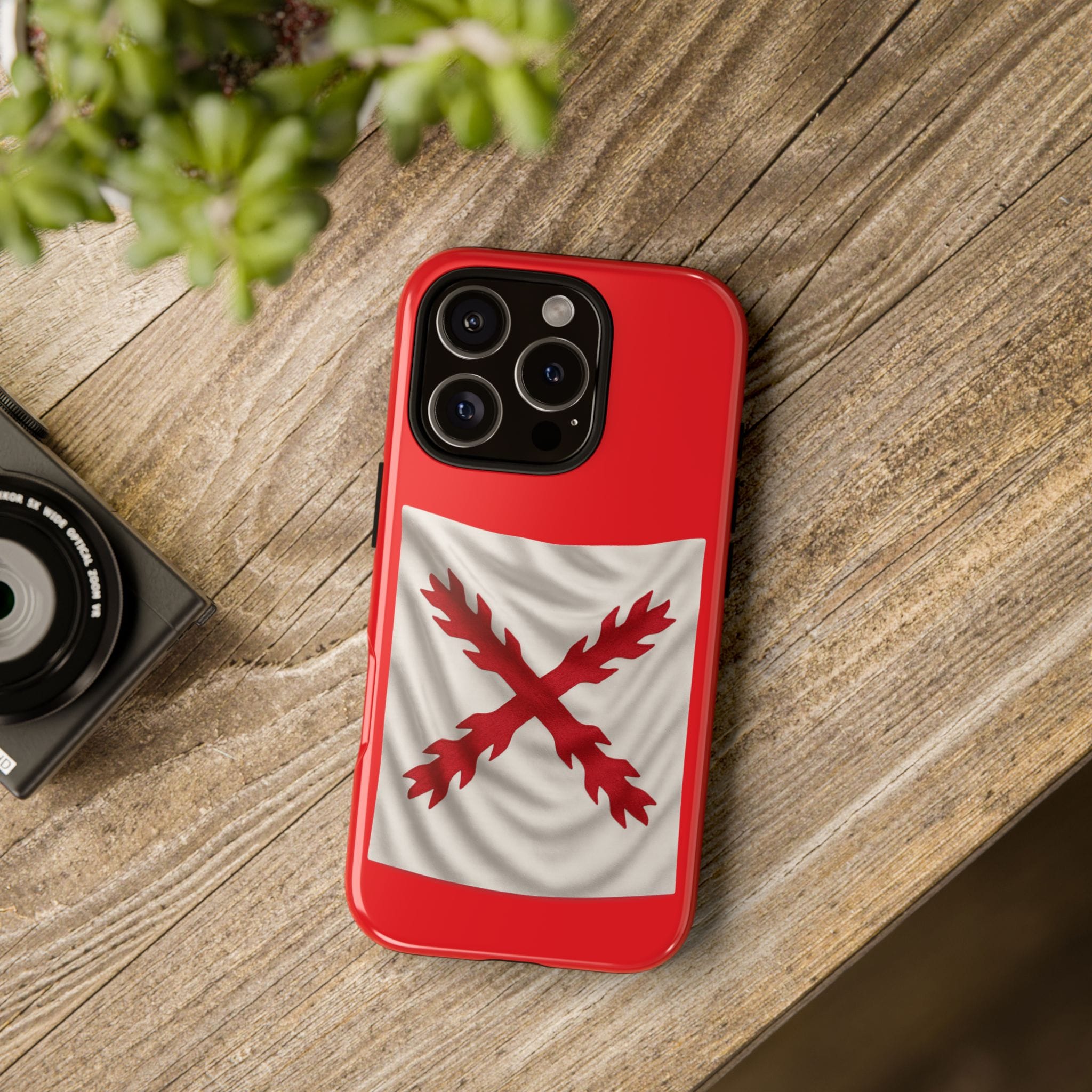Cruz de Borgoña Premium Protective Phone Case - Image 4