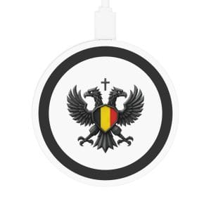 Belgian double headed eagle Wireless Charging Pad