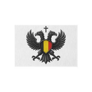 Belgian double headed eagle Outdoor Rug