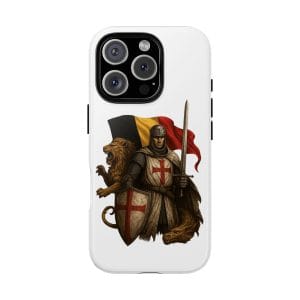 Belgian Knight Lion Premium Protective Phone Case
