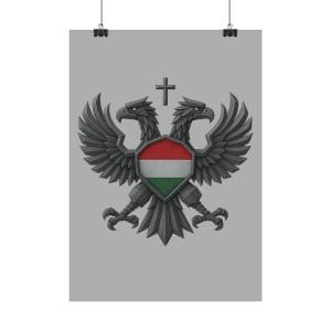 Hungarian Double Headed Eagle Poster