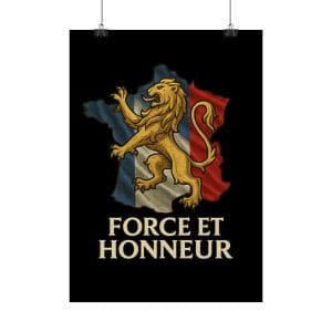 Force et Honneur Poster