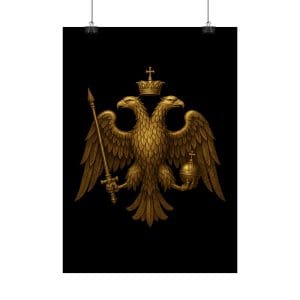 Byzantine Eagle Poster