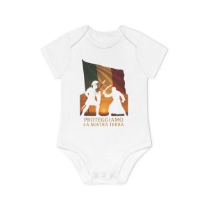 Proteggiamo La Nostra Terra Baby Organic Short Sleeve Bodysuit