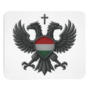 Hungarian Double Headed Eagle Mouse Pad