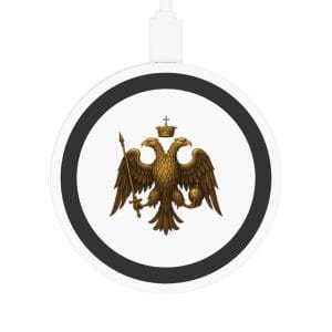 Byzantine Eagle Wireless Charging Pad