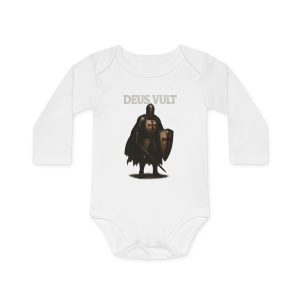 Polish Knight Baby Bodysuit Organic Long-Sleeve Onesie