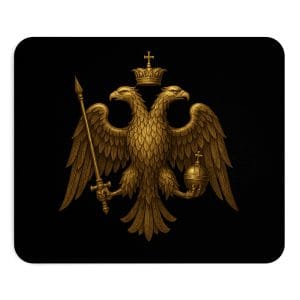 Byzantine Eagle Mouse Pad