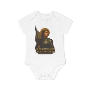 Joan of Arc Baby Organic Short Sleeve Bodysuit