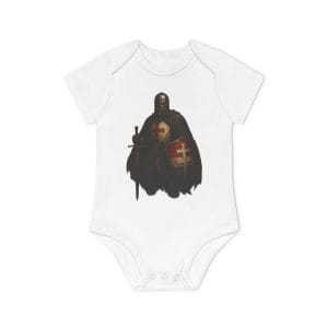 Hungarian Knight Baby Organic Short Sleeve Bodysuit