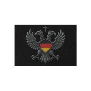 German Double Headed Eagle Outdoor Rug