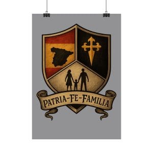 Patria Fe Familia Poster
