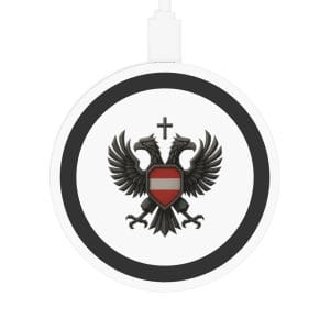 Austrian Double Headed Eagle Wireless Charging Pad