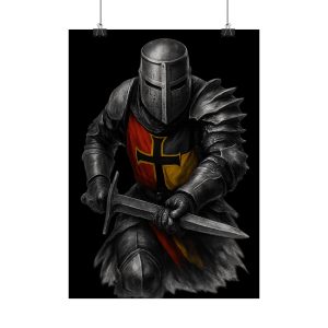 German Knight Poster