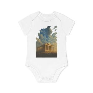 Parthenon Baby Organic Short Sleeve Bodysuit