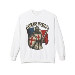 French Deus Vult Sweatshirt