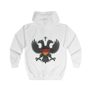 German Double Headed Eagle Zip Hoodie