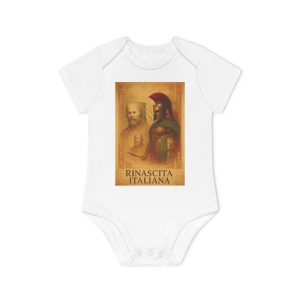 Rinascita Italiana Baby Organic Short Sleeve Bodysuit