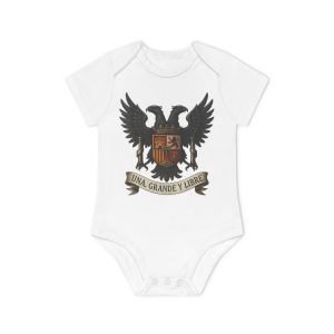Una, Grande y Libre Baby Organic Short Sleeve Bodysuit