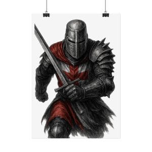 Austrian Knight Poster