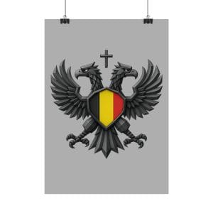 Belgian double headed eagle Poster