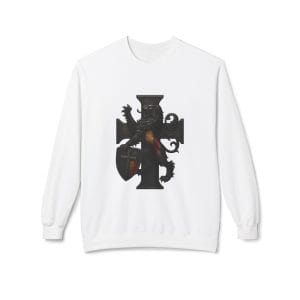 Belgian Lion on Cross Sweatshirt