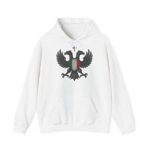 Italian Double Headed Eagle Hoodie