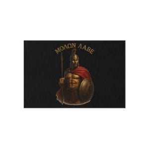 Molon Lave Outdoor Rug